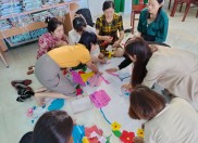 Tập huấn bồi dưỡng cho cán bộ quản lý và giáo viên mầm non trường Mẫu giáo Đắk Wil